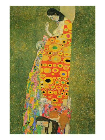 Abandoned Hope - Gustav Klimt Painting